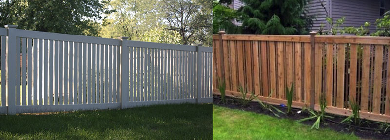 semi private fence